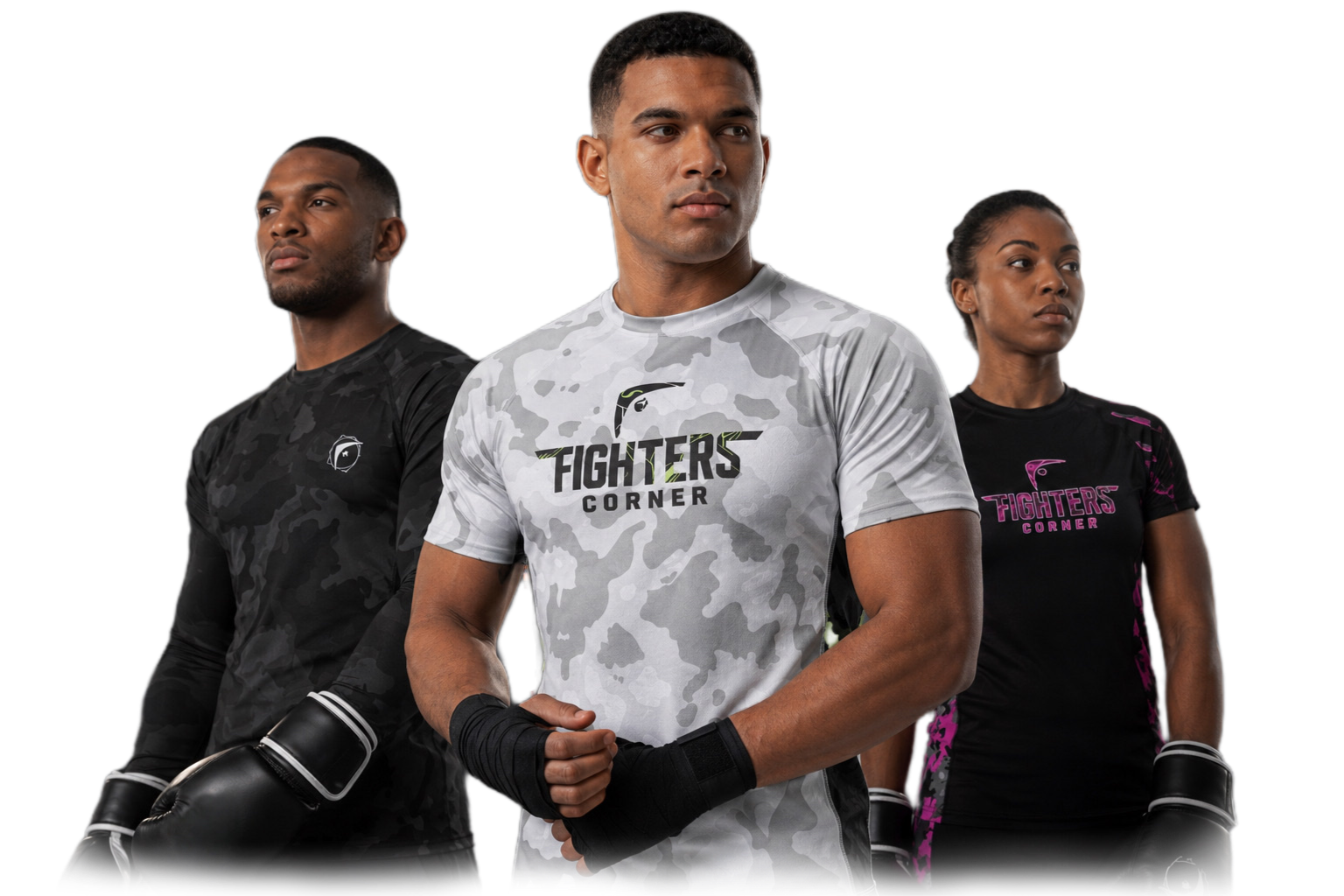 Fighters Corner athletes