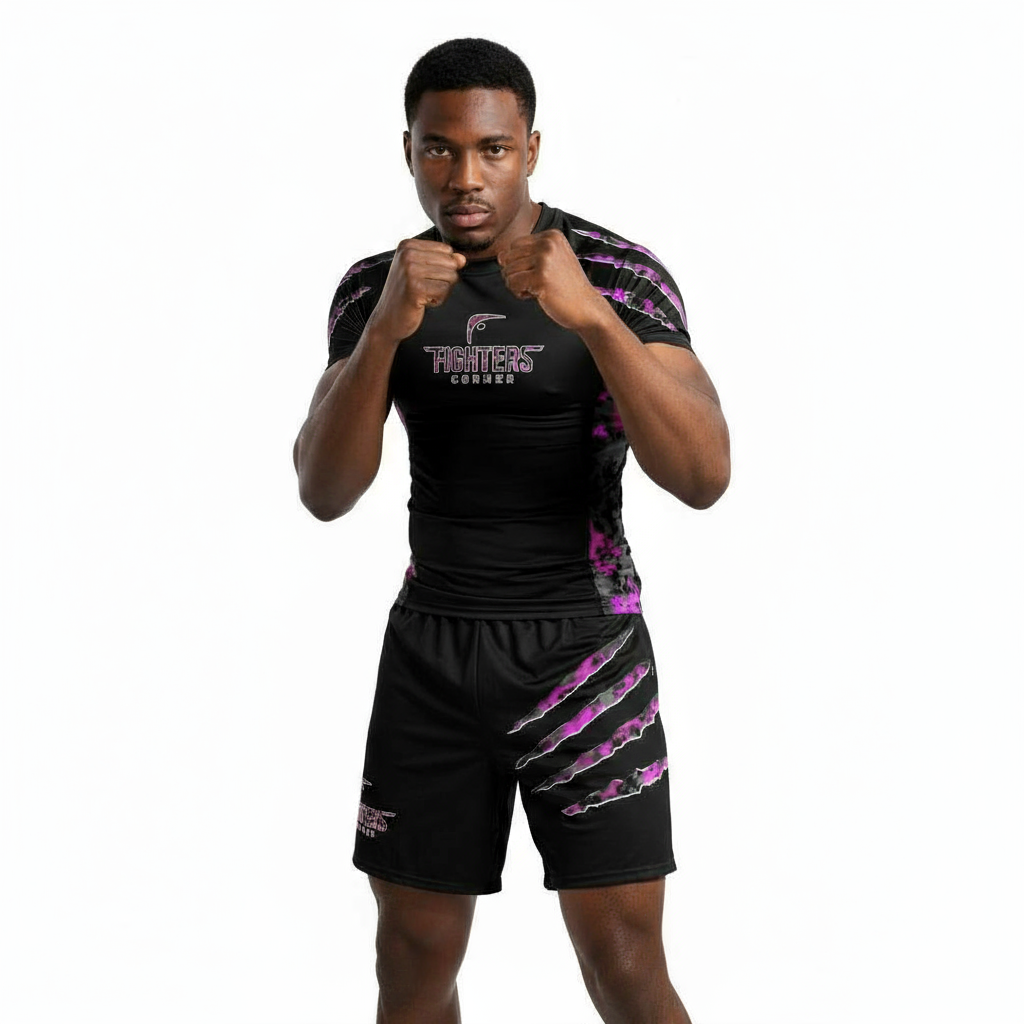 Predator Series Boxing Shorts – Neon Claw