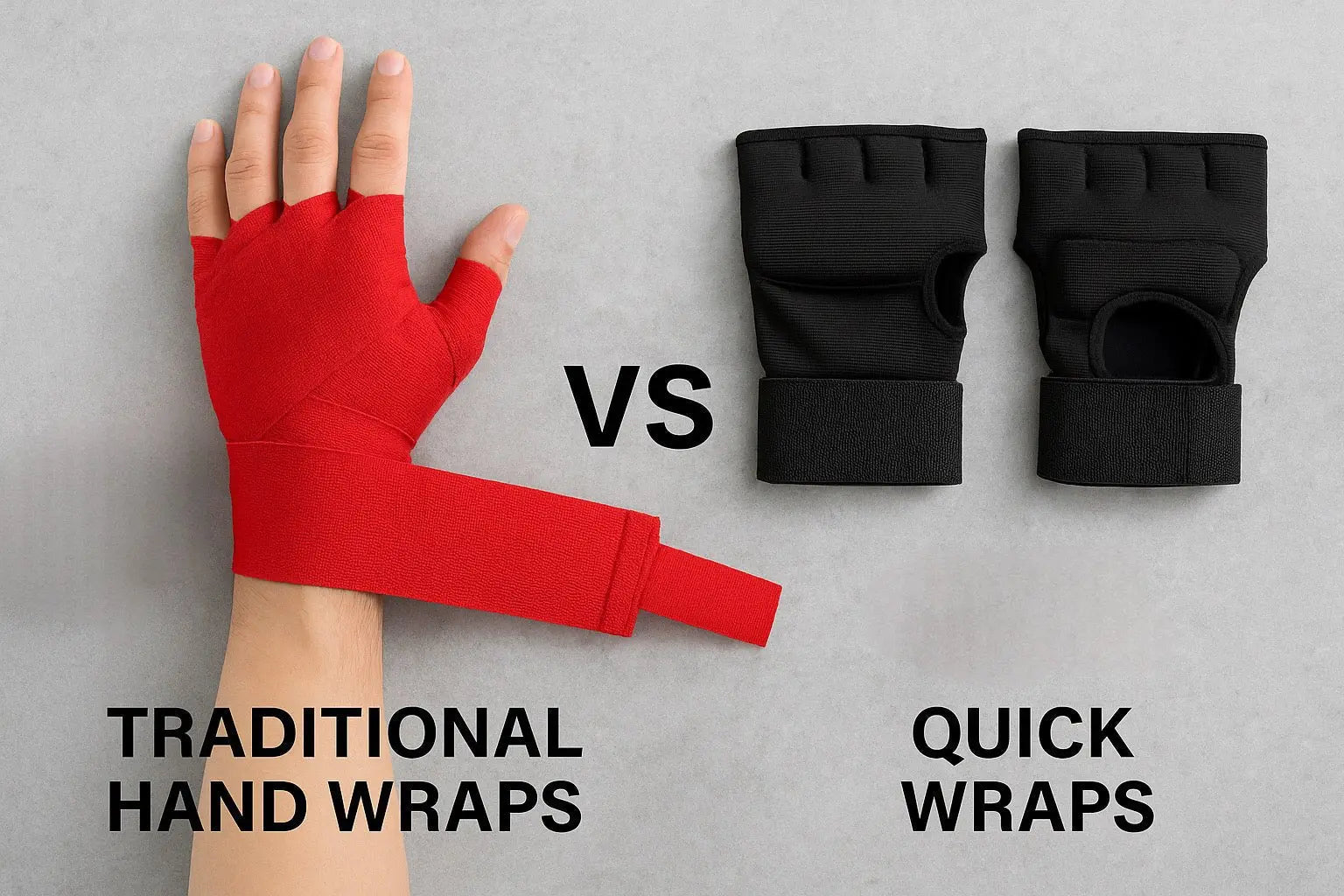 Traditional Hand Wraps vs. Quick Wraps for Boxing Training – Fighters ...
