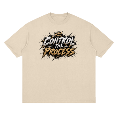 Control The Process Boxing T-Shirt | Loose Drop Shoulder Fit