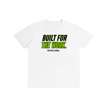 T-shirt de boxe Built For the Work | Coupe classique