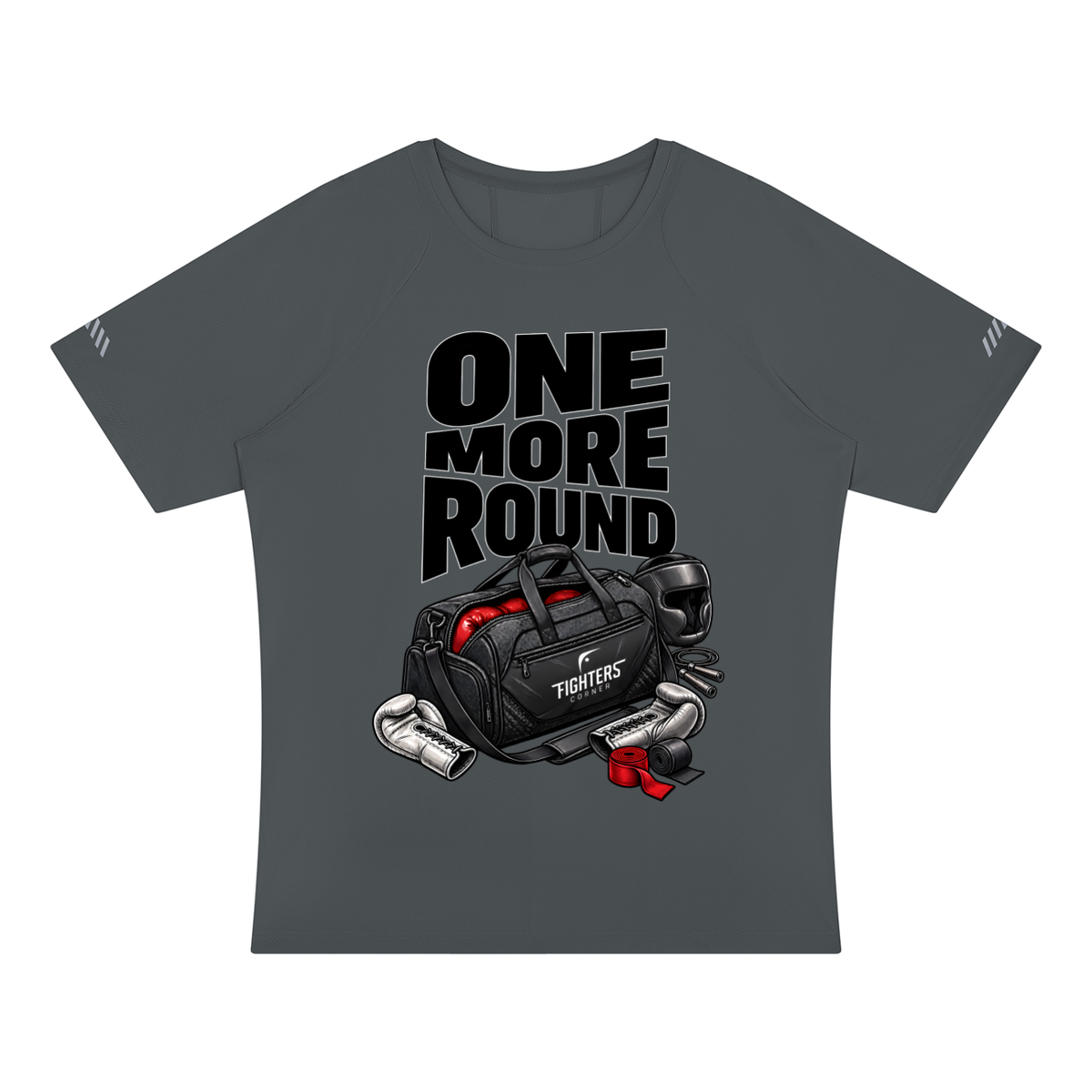 One More Round Reflective Raglan T-Shirt | Men's Training Tee