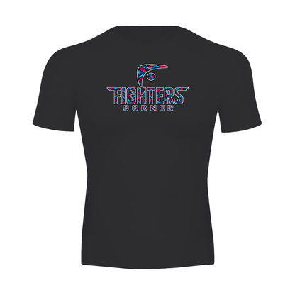 No Easy Rounds Boxing Compression Shirt | Skinny Fit