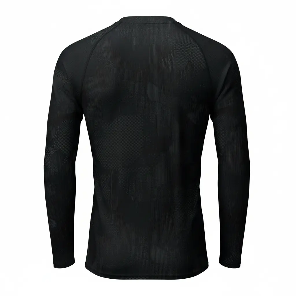 Long Sleeve Boxing Compression Tee | Shadowform Performance Fighters Corner