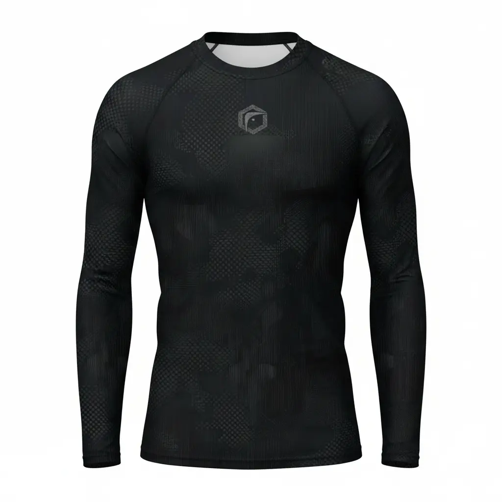Long Sleeve Boxing Compression Tee | Shadowform Performance Fighters Corner