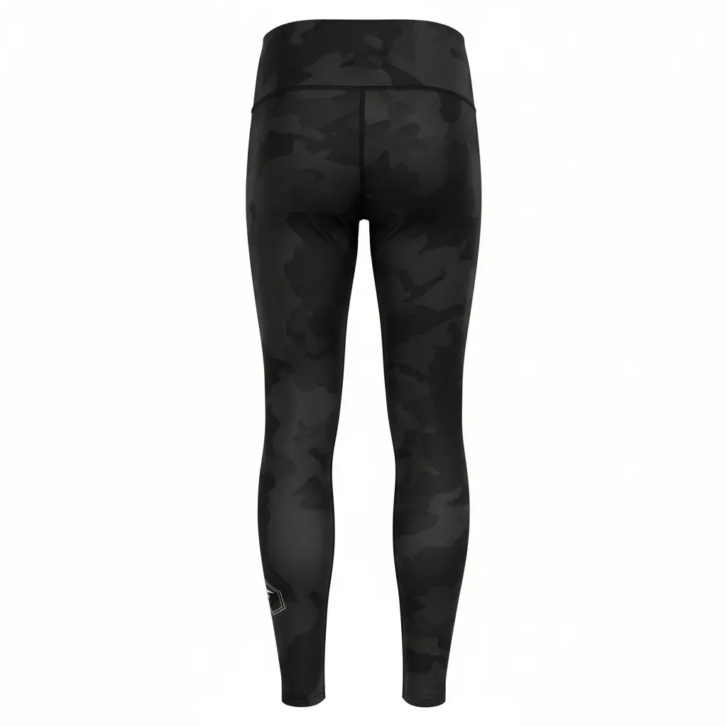 Men’s Boxing Compression Leggings | Shadow Strike Camo Fighters Corner