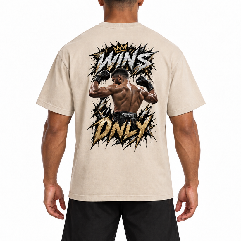 Control The Process Boxing T-Shirt | Loose Drop Shoulder Fit