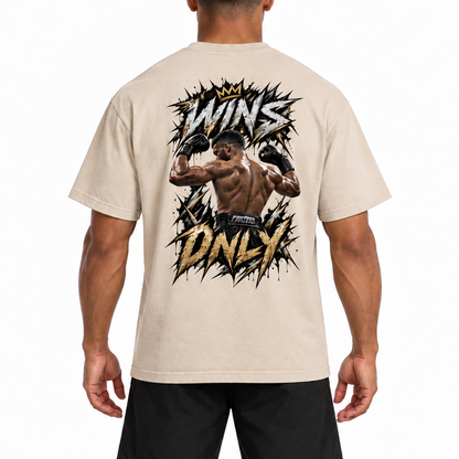 Control The Process Boxing T-Shirt | Loose Drop Shoulder Fit