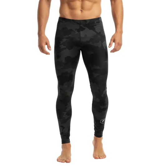 Men’s Boxing Compression Leggings | Shadow Strike Camo Fighters Corner