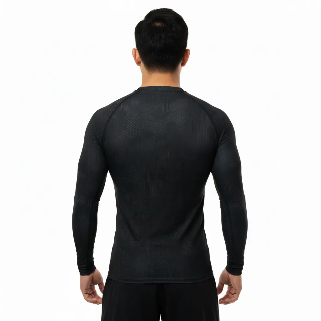 Long Sleeve Boxing Compression Tee | Shadowform Performance Fighters Corner