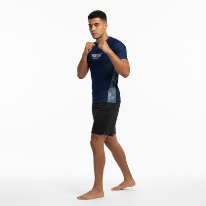 Boxing Boxing Compression Shirt Short Sleeves | Navy Phantom