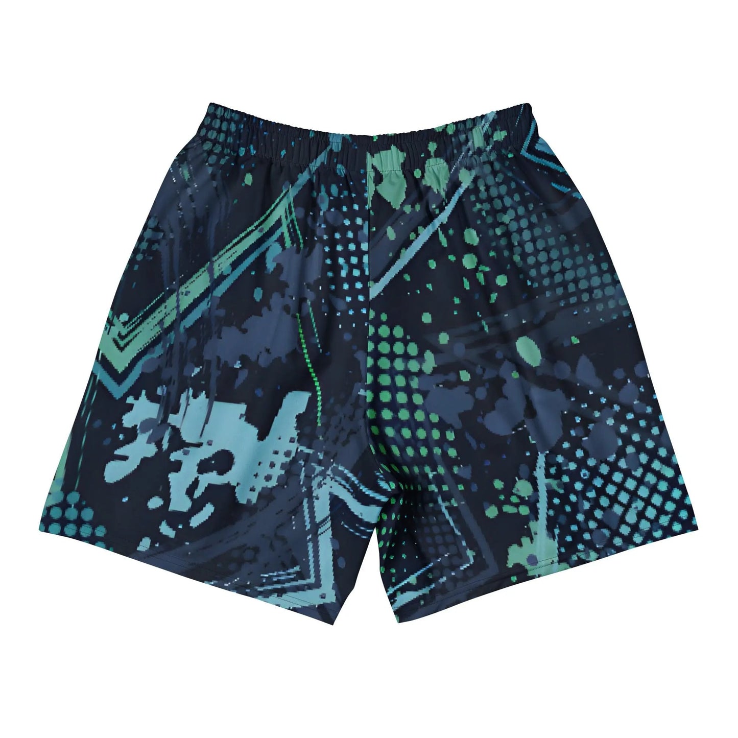 Fighters Corner all-over-print athletic shorts back view