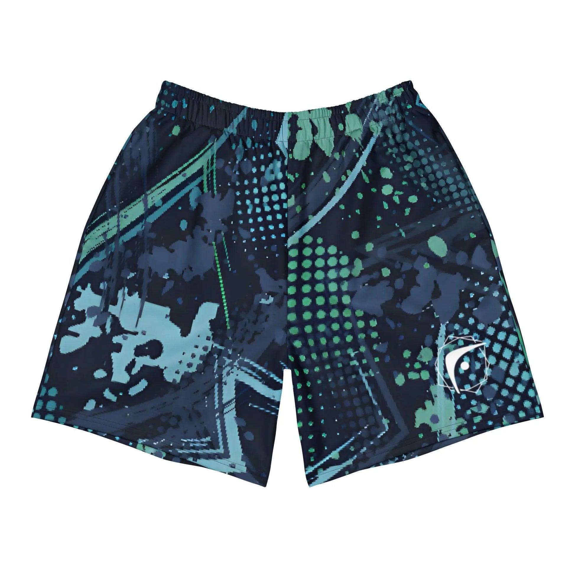 Fighters Corner all-over-print athletic shorts front view