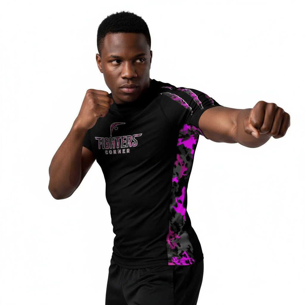 Predator Series Boxing Compression Shirt – Neon Claw