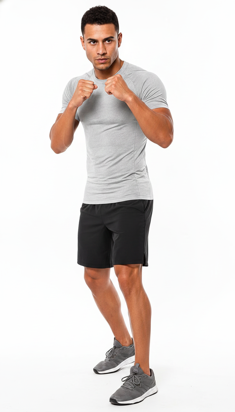 Short Sleeve Boxing Compression Top | Regular Base Layer